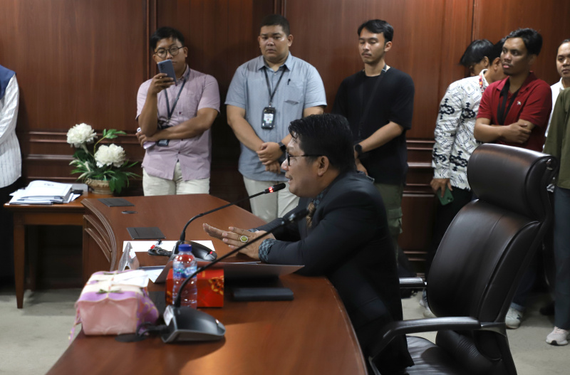 MKD DPR gelar sidang putusan anggota Komisi VII dapil Sulawesi Tengah dari Fraksi Golkar Beniyanto terkait penganiayaan anggota DPRD Kabupaten Banggai (Ashar/SinPo.id)