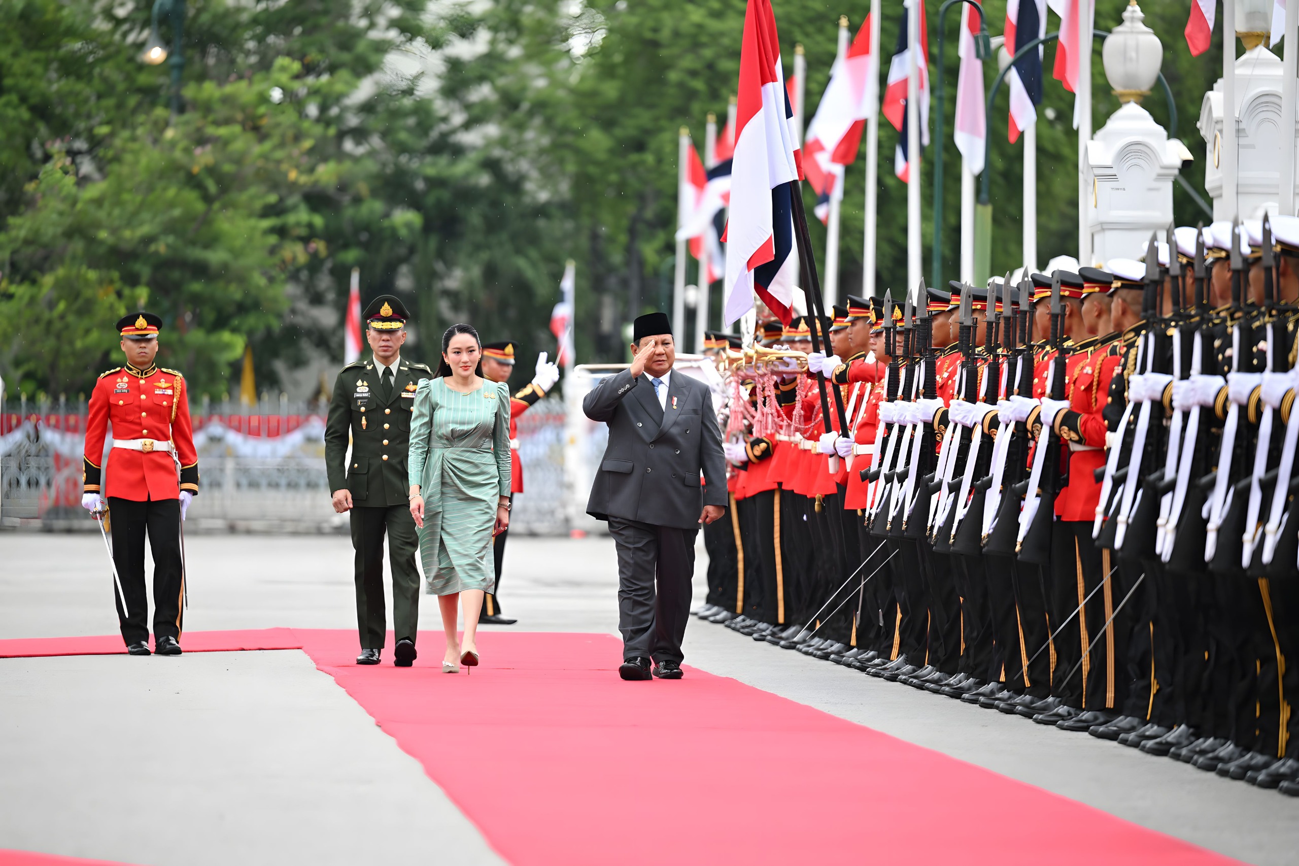 Presiden Prabowo Subianto kunjungi Thailand (SinPo.id/Tim Media Prabowo)nd