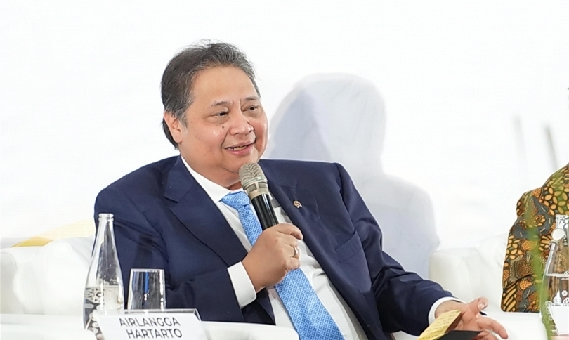 Menko Perekonomian Airlangga Hartarto (SinPo.id/ Dok. Ekon)