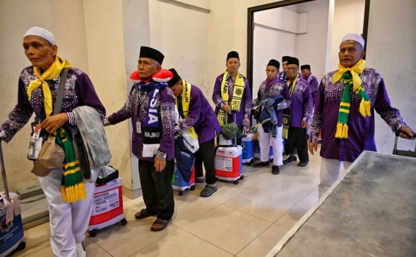 Ilustrasi keberangkatan jemaah haji. (SinPo.id/dok. Kemenag)