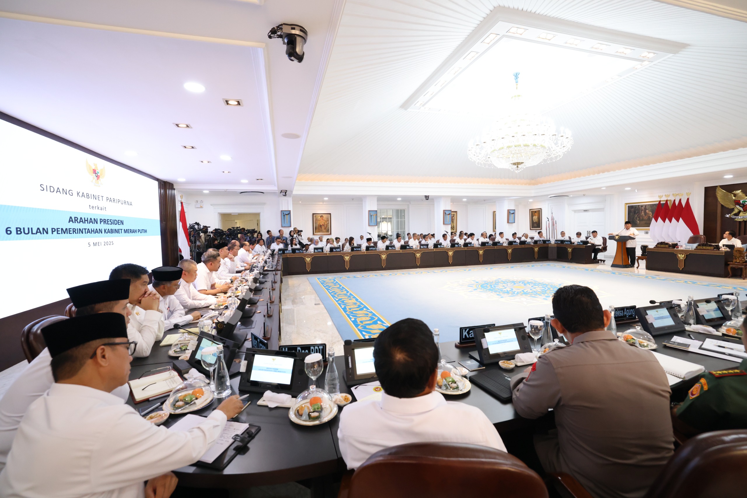 Sidang Kabinet Merah Putih di Istana Negara (SinPo.id/Tim Media)