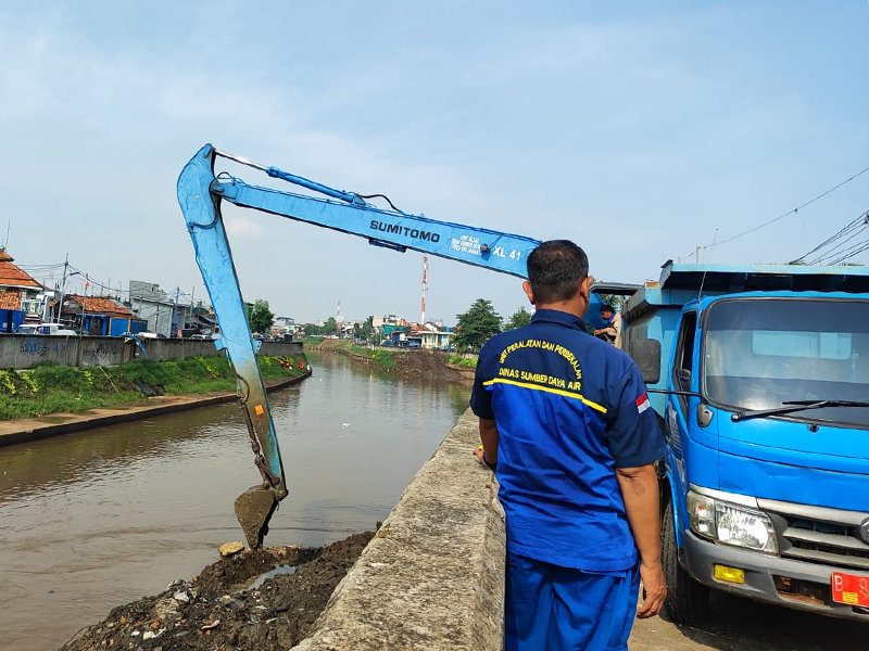 Normalisasi Kali Ciliwung (SinPo.id/Beritajakarta)