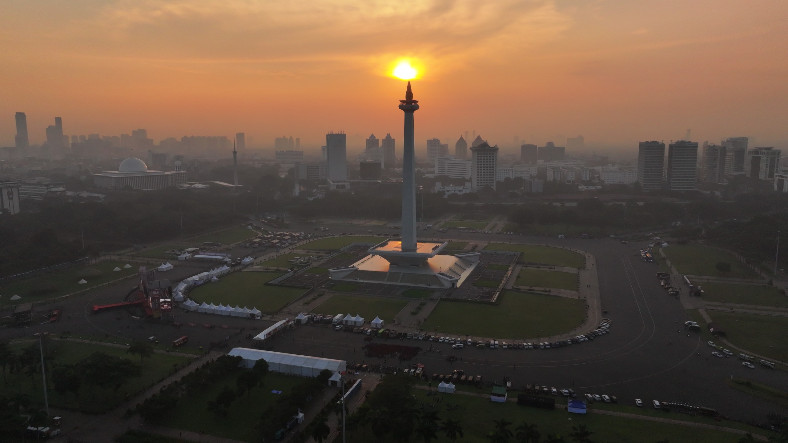 Monumen Nasional (SinPo.id/Setpres)