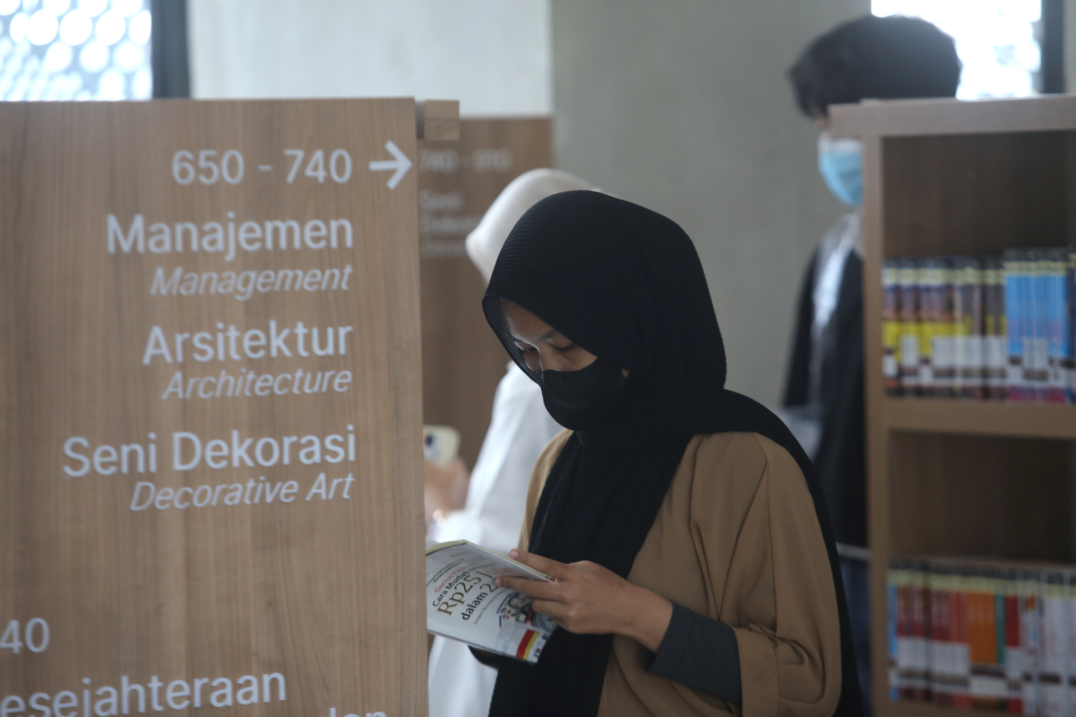 Perpustakaan HB Jassin di Taman Ismail Marzuki (SinPo.id/ Ashar)