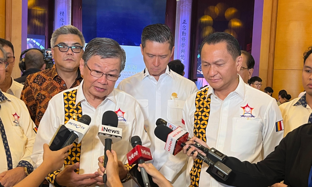 Ketua Umum Pimpinan Pusat Persatuan Umat Buddha Indonesia (PP Permabudhi) Prof Philip Kuntjoro Widjaja (SinPo.id/ Daffa)