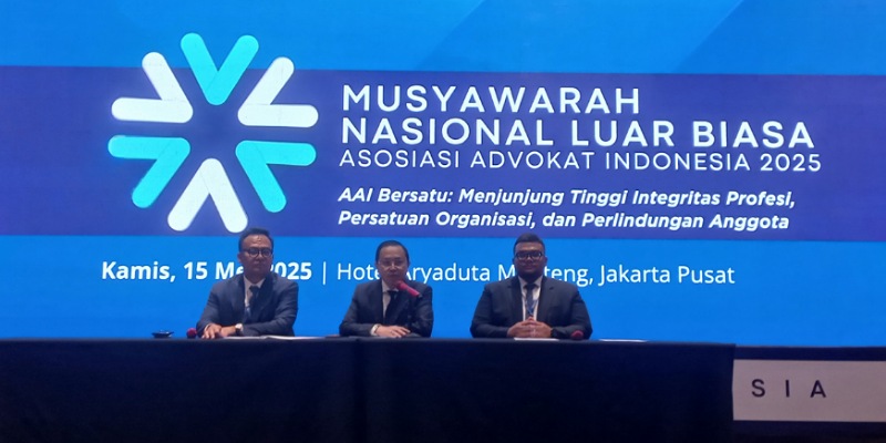 Konferensi pers Munaslub AAI (Sinpo.id)