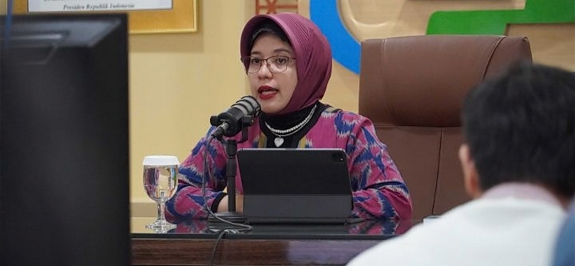 Kepala BPS Amalia Adininggar. (SinPo.id/dok. BPS)