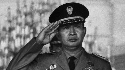 Presiden kedua RI Soeharto. (SinPo.id/AFP)