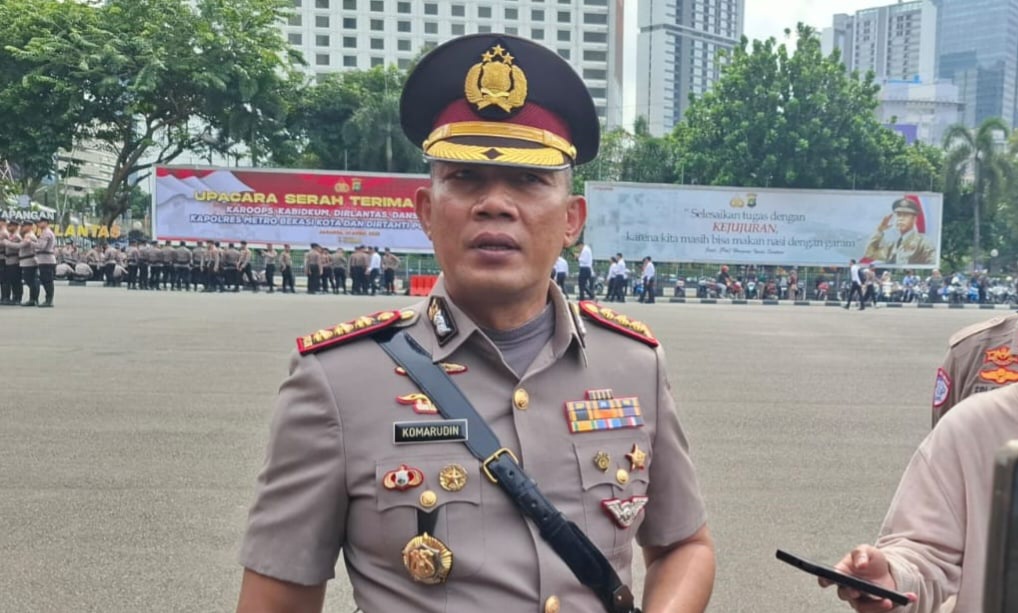 Dirlantas Polda Metro Jaya, Kombes Pol Komarudin (SinPo.id/Firdausi)