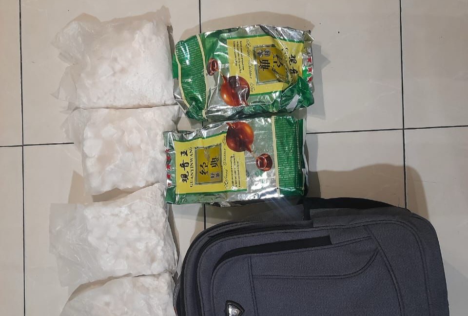 Barang bukti sabu dan heroin berhasil disita Polri (SinPo.id/Dok.Polri)