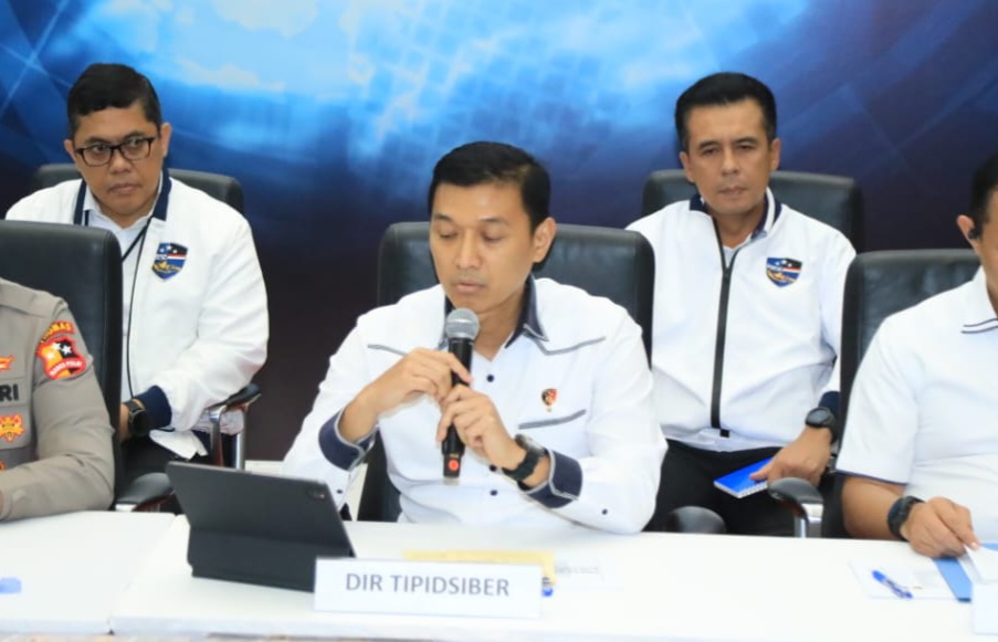 Dirtipidsiber Bareskrim Polri, Brigjen Himawan Bayu Aji (SinPo.id/Humas Polri)