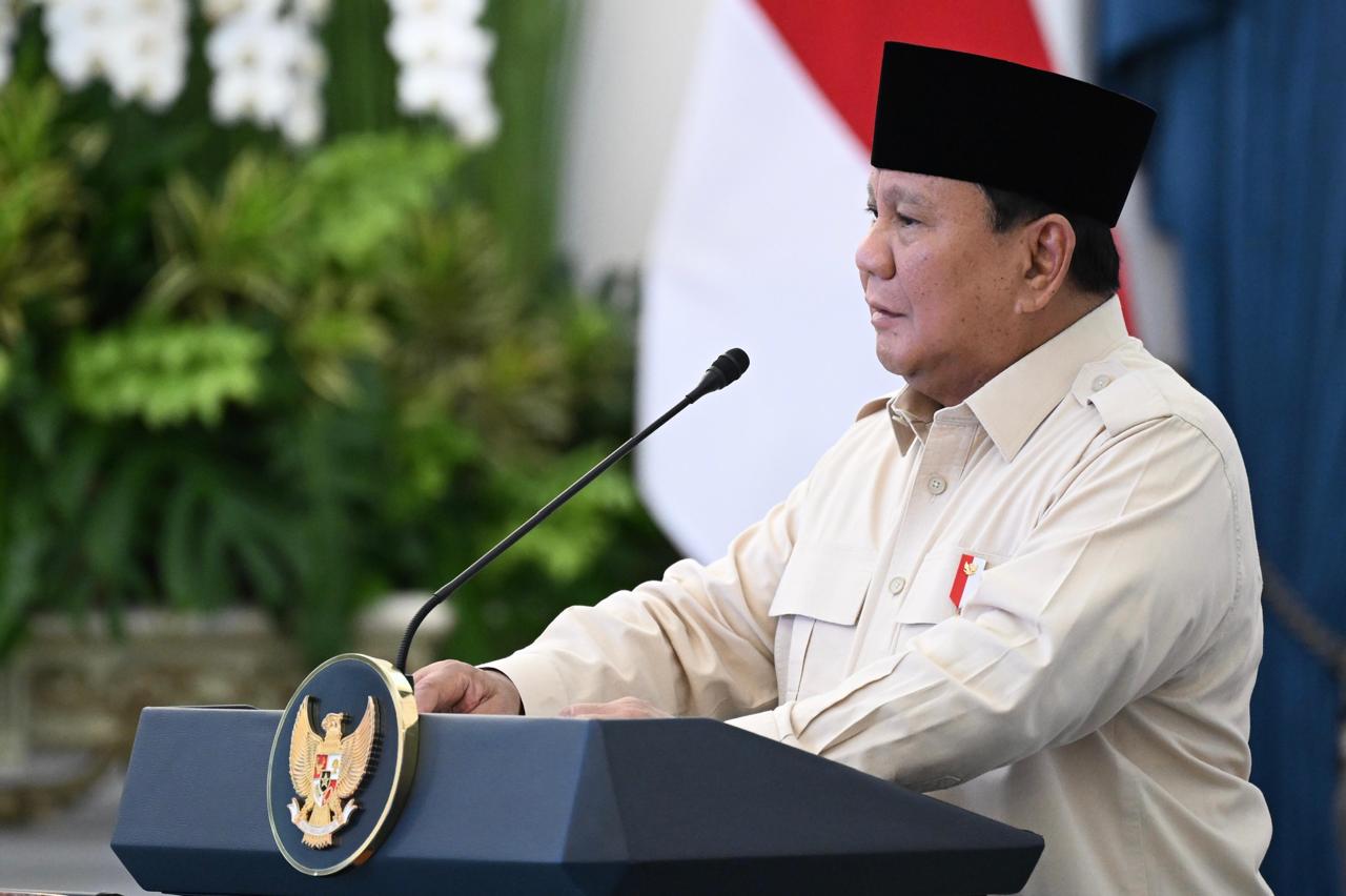 Presiden Prabowo Subianto (SinPo.id/ Setpres)