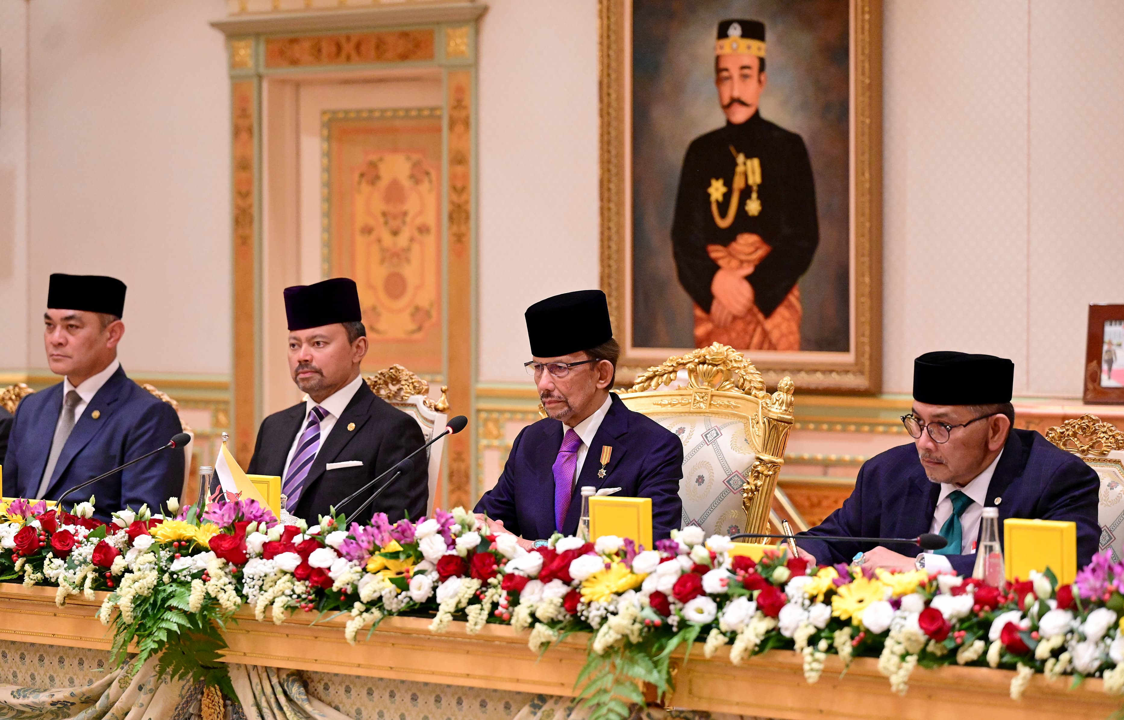 Sultan Brunei Hassanal Bolkiah (SinPo.id/Setpres)