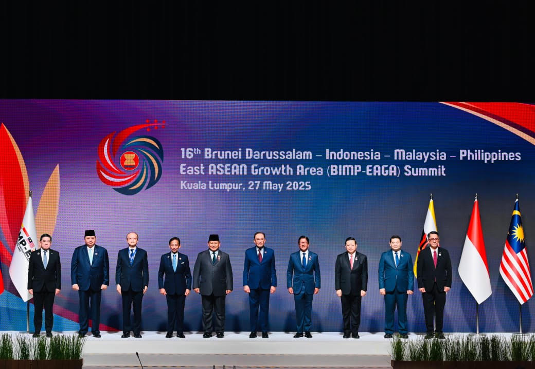 Presiden Prabowo Subianto menghadiri KTT ke-16 BIMP EAGA. (SinPo.id/Sekretariat Presiden)