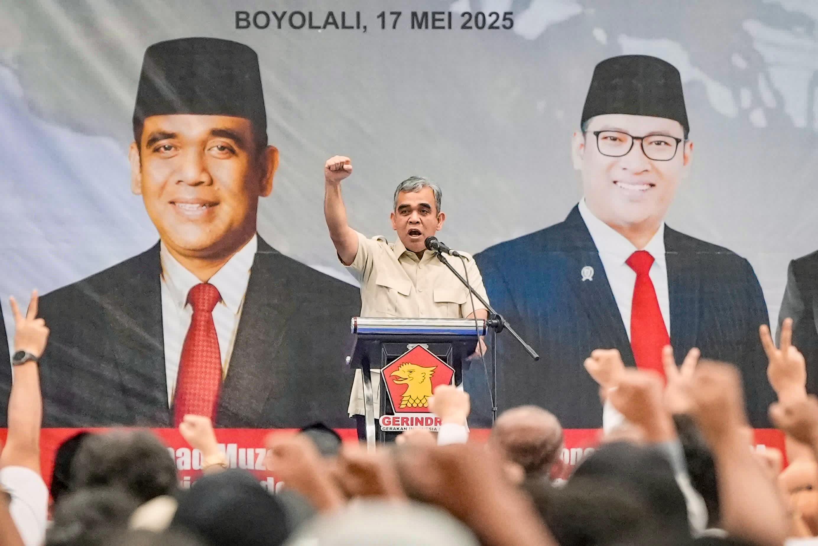 Sekjen Gerindra Ahmad Muzani (SinPo.id/Tim Media)