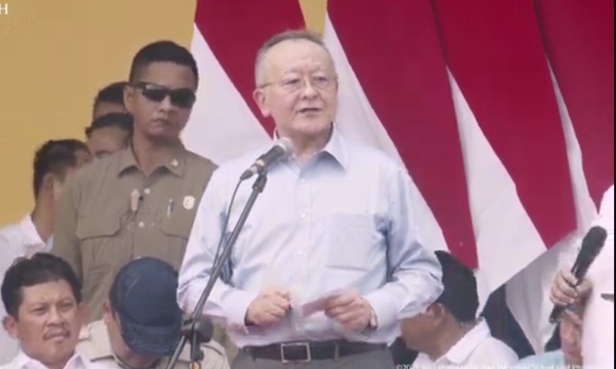 Sekretaris Jenderal (Sekjen) Serikat Buruh Dunia, Shoya Yoshida (SinPo.id/ Tio Pirnando)