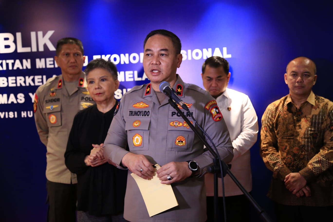 Karopenmas Divhumas Polri, Brigjen Pol Trunoyudo Wisnu Andiko (SinPo.id/ Dok.Polri)