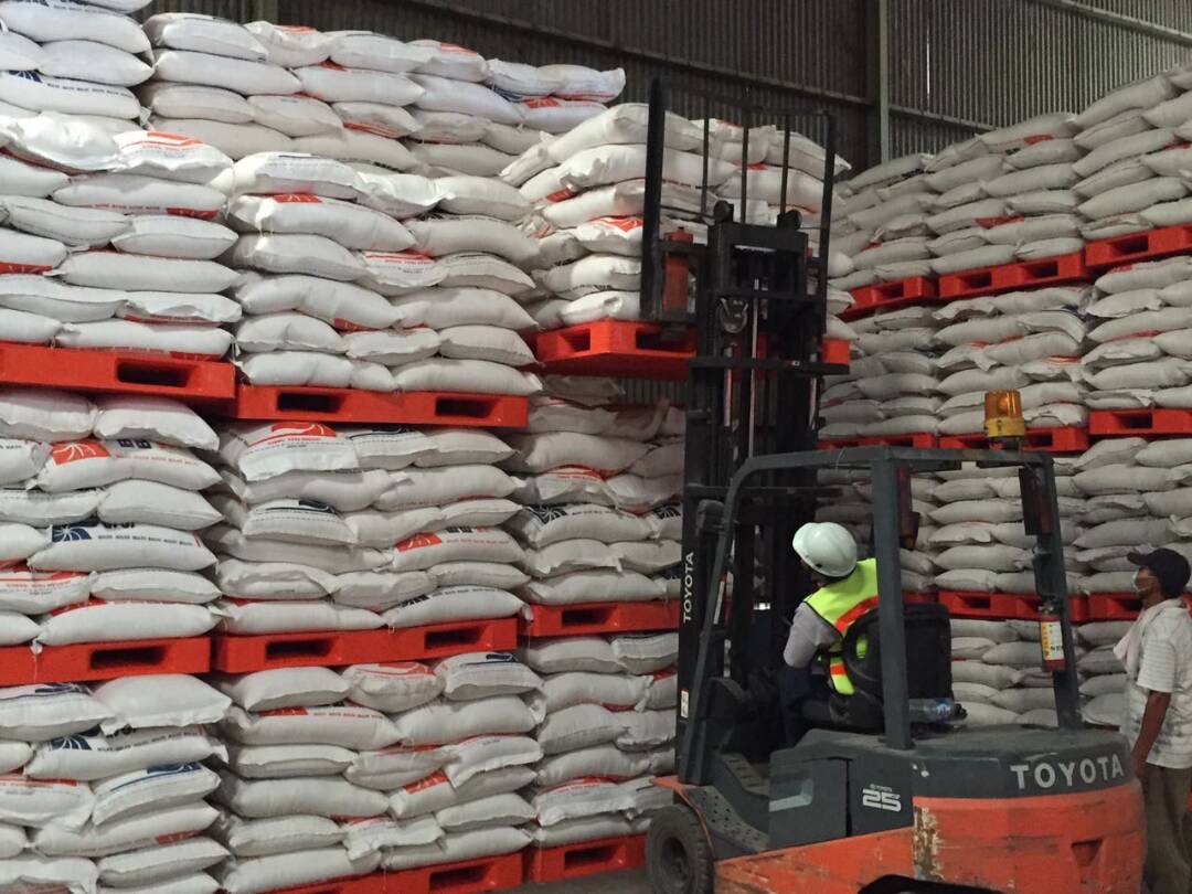 Ilustrasi beras Bulog. (SinPo.id/Dok. Perum Bulog)