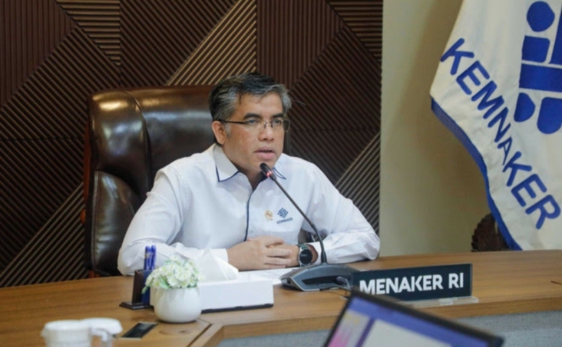Menteri Ketenagakerjaan RI Yassierli (SinPo.id/Ashar)
