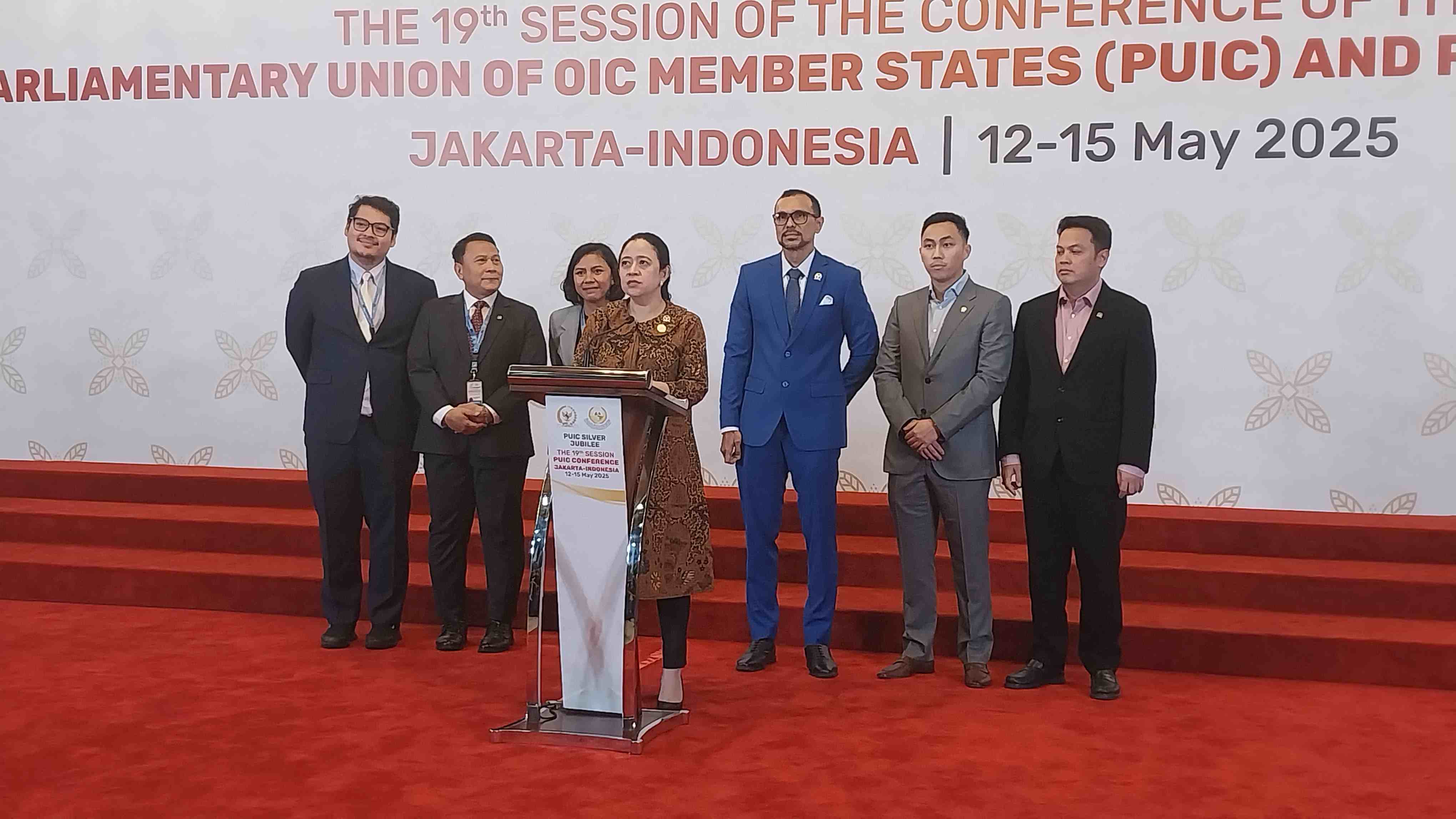 Ketua DPR Puan Maharani Tutup Sidang PUIC (SInPo.id/Galuh)