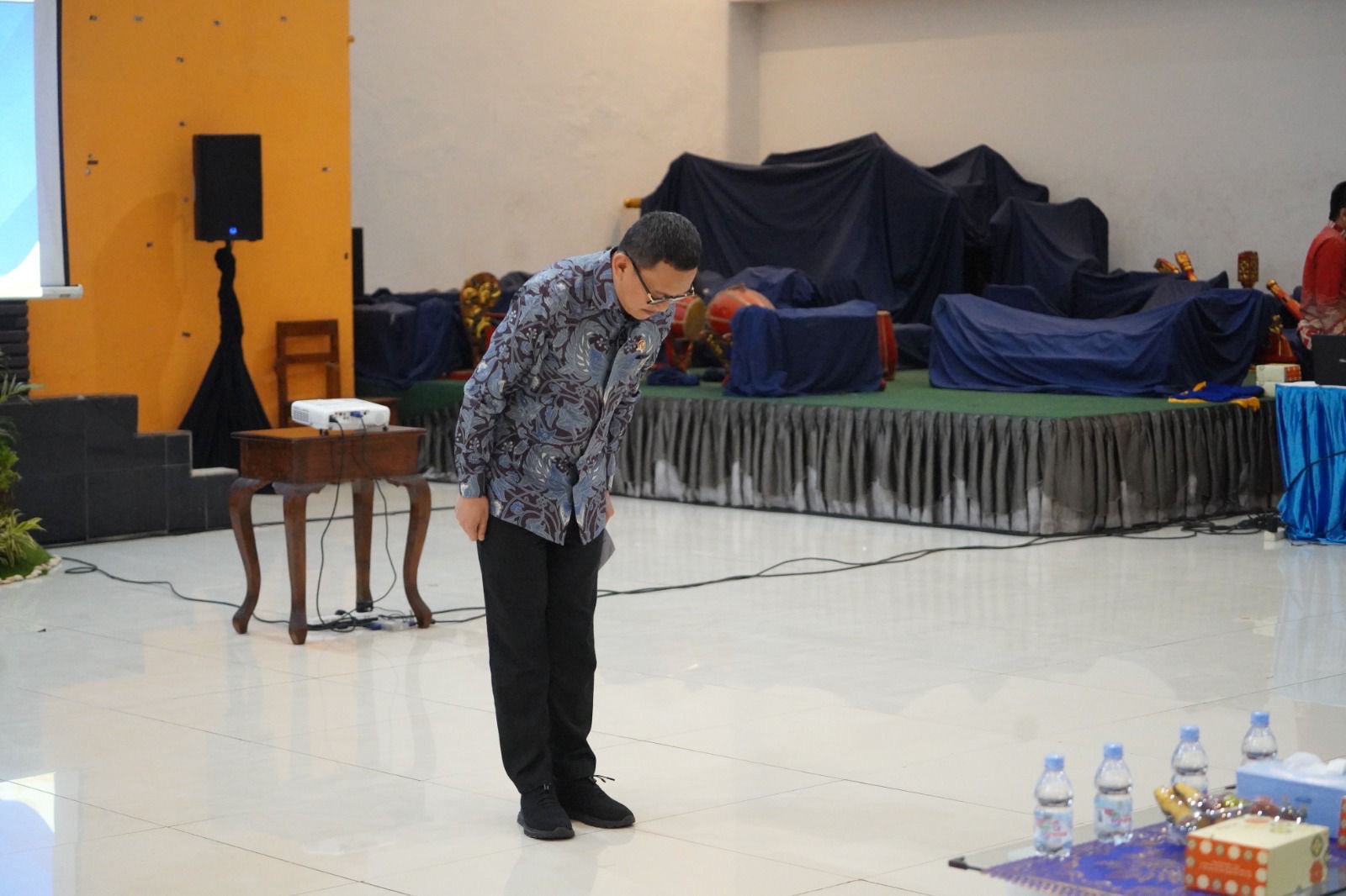 Menteri Karding di Universitas Maritim AMNI Semarang. (SinPo.id/dok. KP2MI)