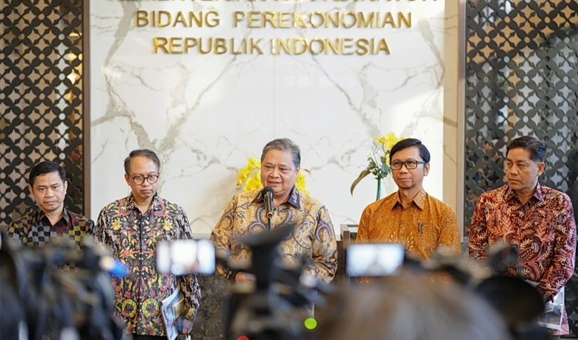 Menteri Koordinator Bidang Perekonomian Airlangga Hartarto (SinPo.id/ Dok. Ekon)