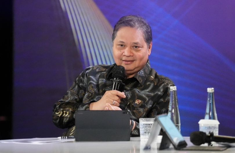 Menko Perekonomian Airlangga Hartarto (SinPo.id/ Dok. Ekon)