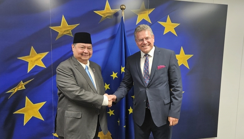 Menko Perekonomian Airlangga Hartarto (SinPo.id/ Dok. Ekon)