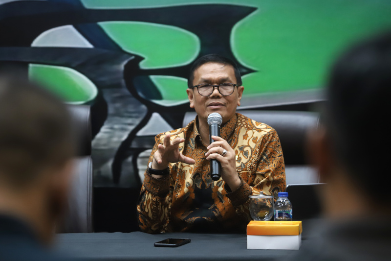 Anggota Komisi X DPR RI dari Fraksi Demokrat Sabam Sinaga (SinPo.id/ Ashar)