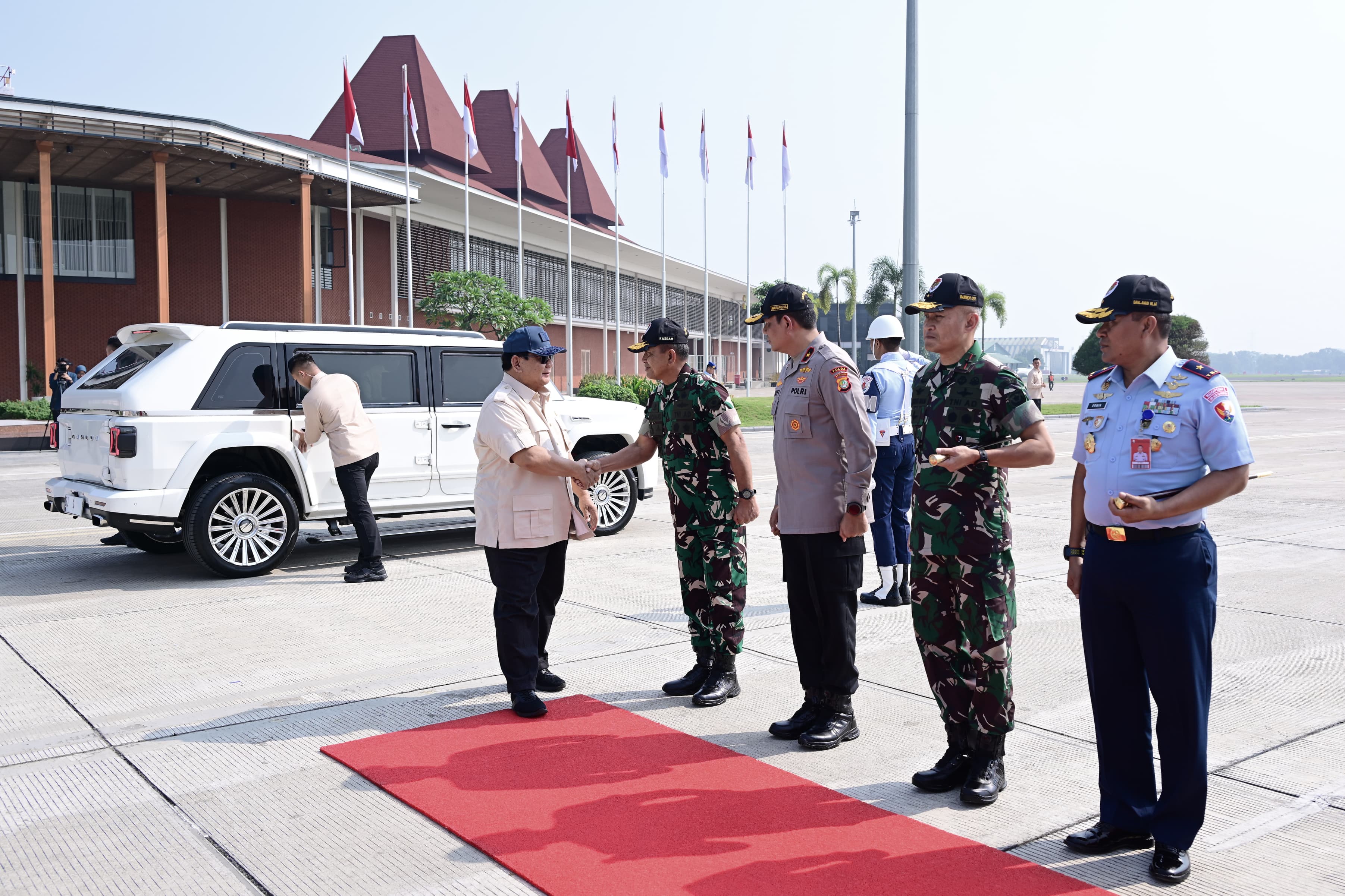 Bertolak ke Bali, Presiden Prabowo Akan Resmikan Sejumlah Fasilitas Kesehatan dan KEK Sanur (SinPo.id/Setpres)