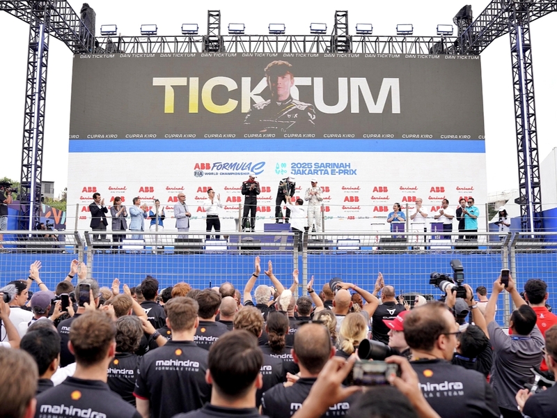 Dan Ticktum Finis Terdepan di Jakarta E-Prix 2025 (SinPo.id/Beritajakarta)