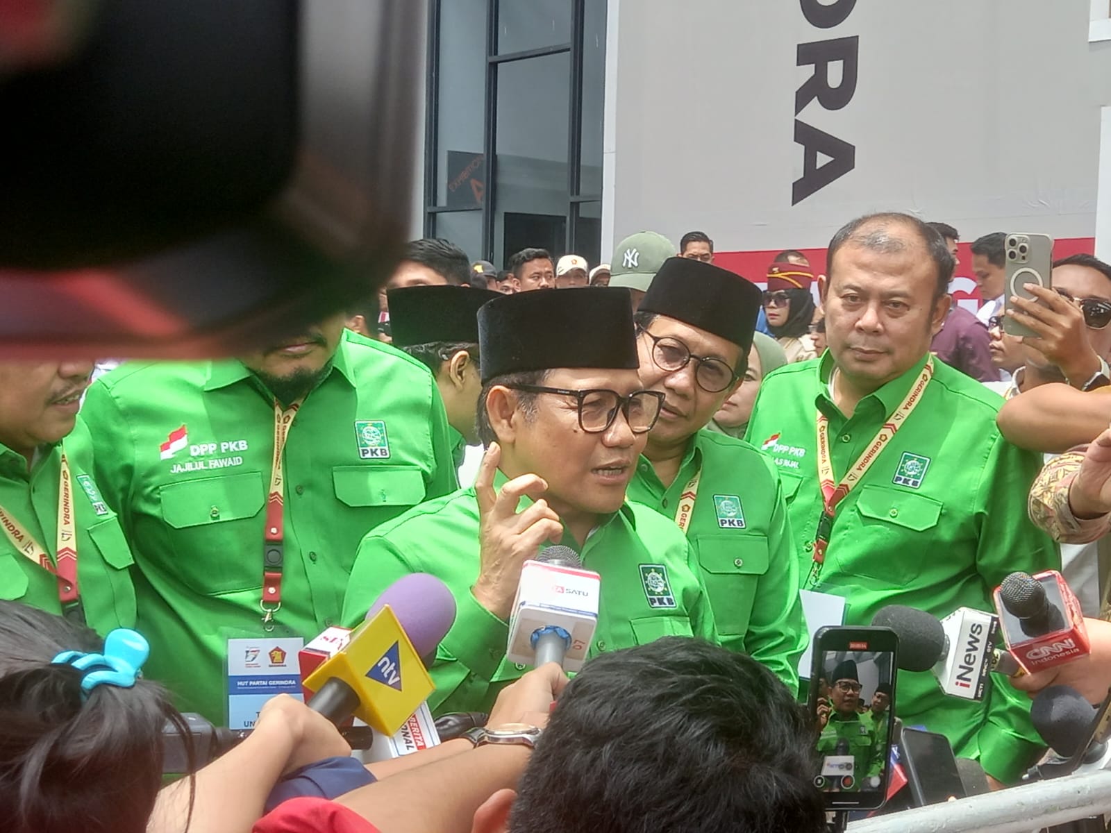 Ketum PKB Muhaimin Iskandar (SinPo.id/Firdaus)