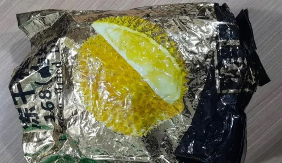 Barang bukti 1 kg sabu kemasan duren (SinPo.id/Dok.PMJ)