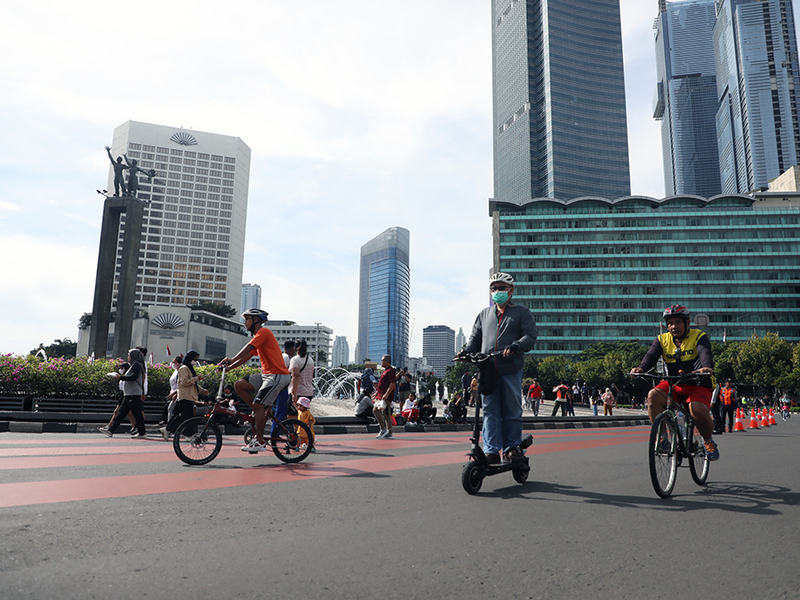 Ilustrasi CFD Jakarta (SinPo.id/Beritajakarta)