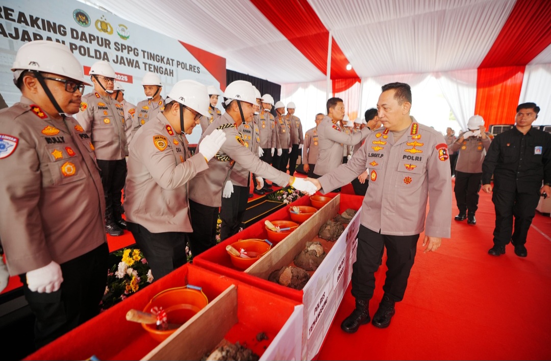 Kapolri Groundbreaking 24 SPPG Jateng (SinPo.id/HumasPolri)1