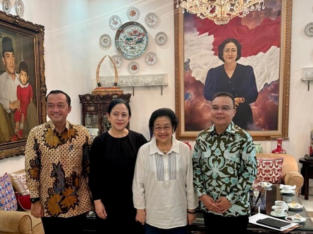 Pertemuan Megawati bersama Dasco (SinPo.id/Intagram)