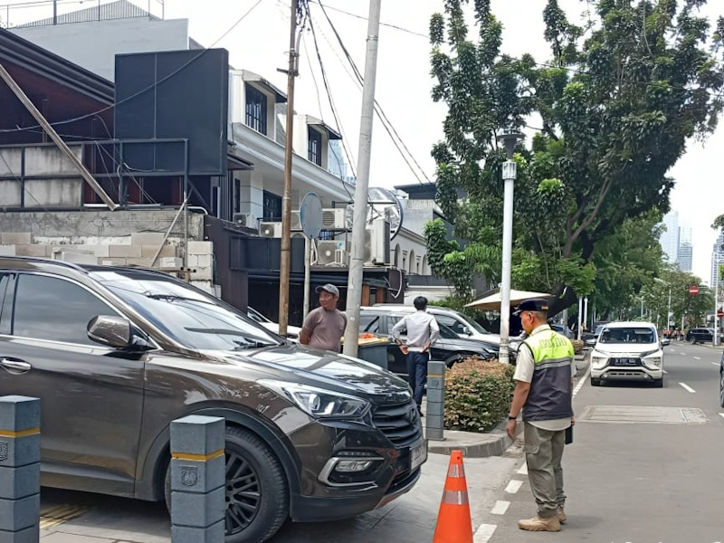 Ilustrasi parkir di DKI Jakarta. (SinPo.id/Istimewa)