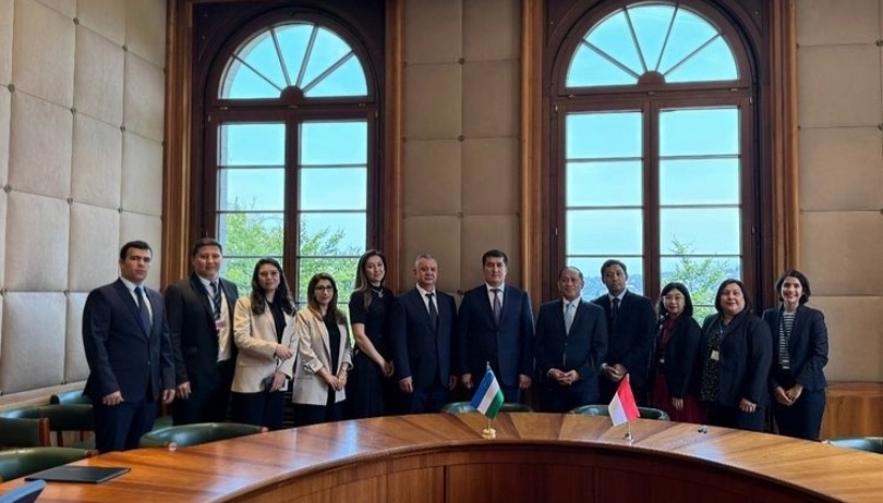 Penandatanganan dukungan RI atas aksesi Uzbekistan jadi anggota WTO. (SinPo.id/dok. Kemendag)