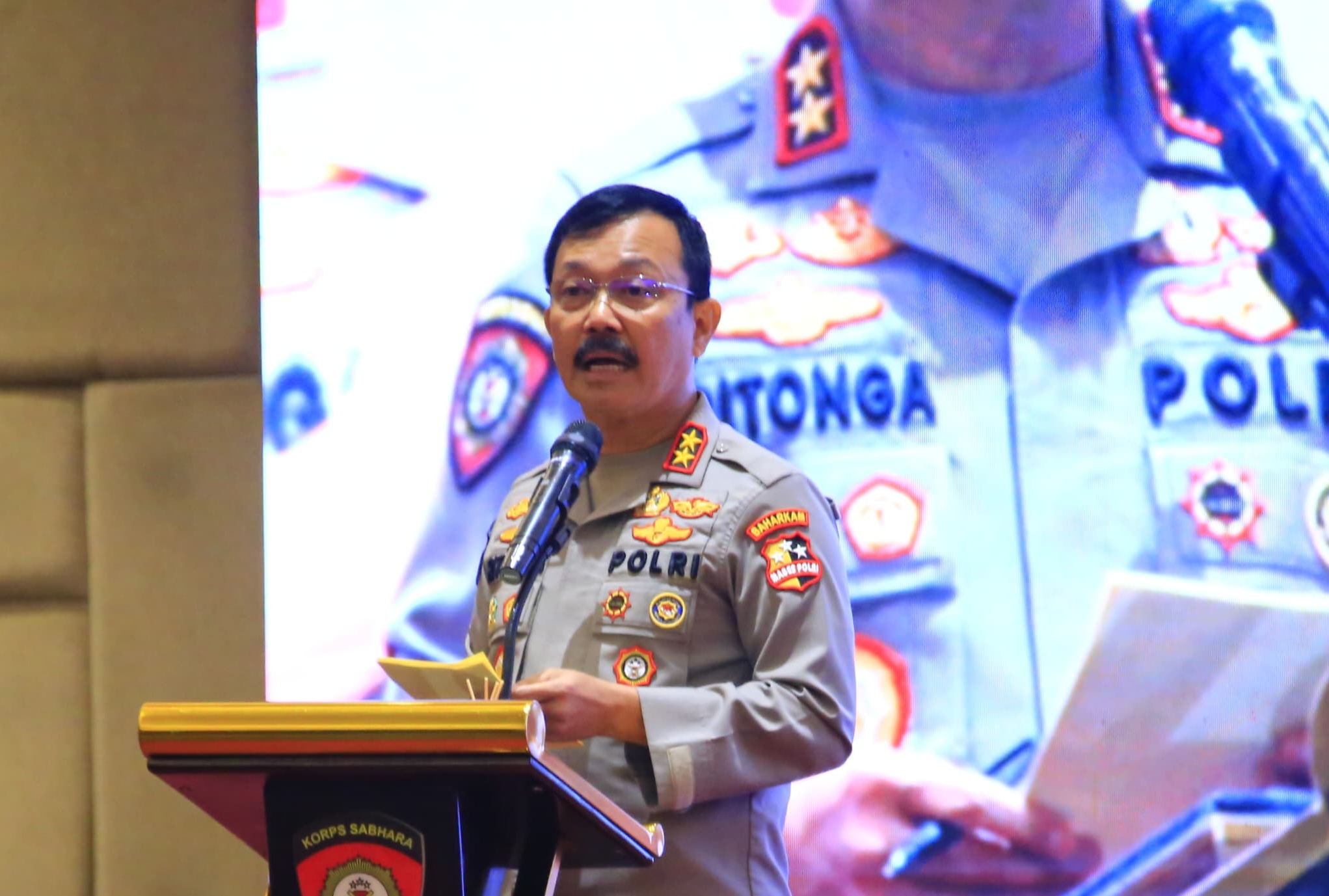 Kakorsabhara Baharkam Polri Irjen Mulia Hasudungan Ritonga (SinPo.id/Dok.Polri)