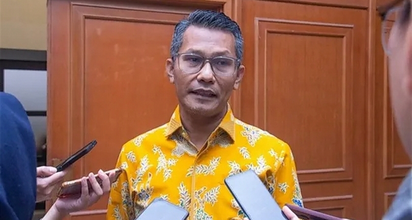 Jubir Kemenperin Febri Hendri Antoni Arif. (SinPo.id/dok. Kemenperin)