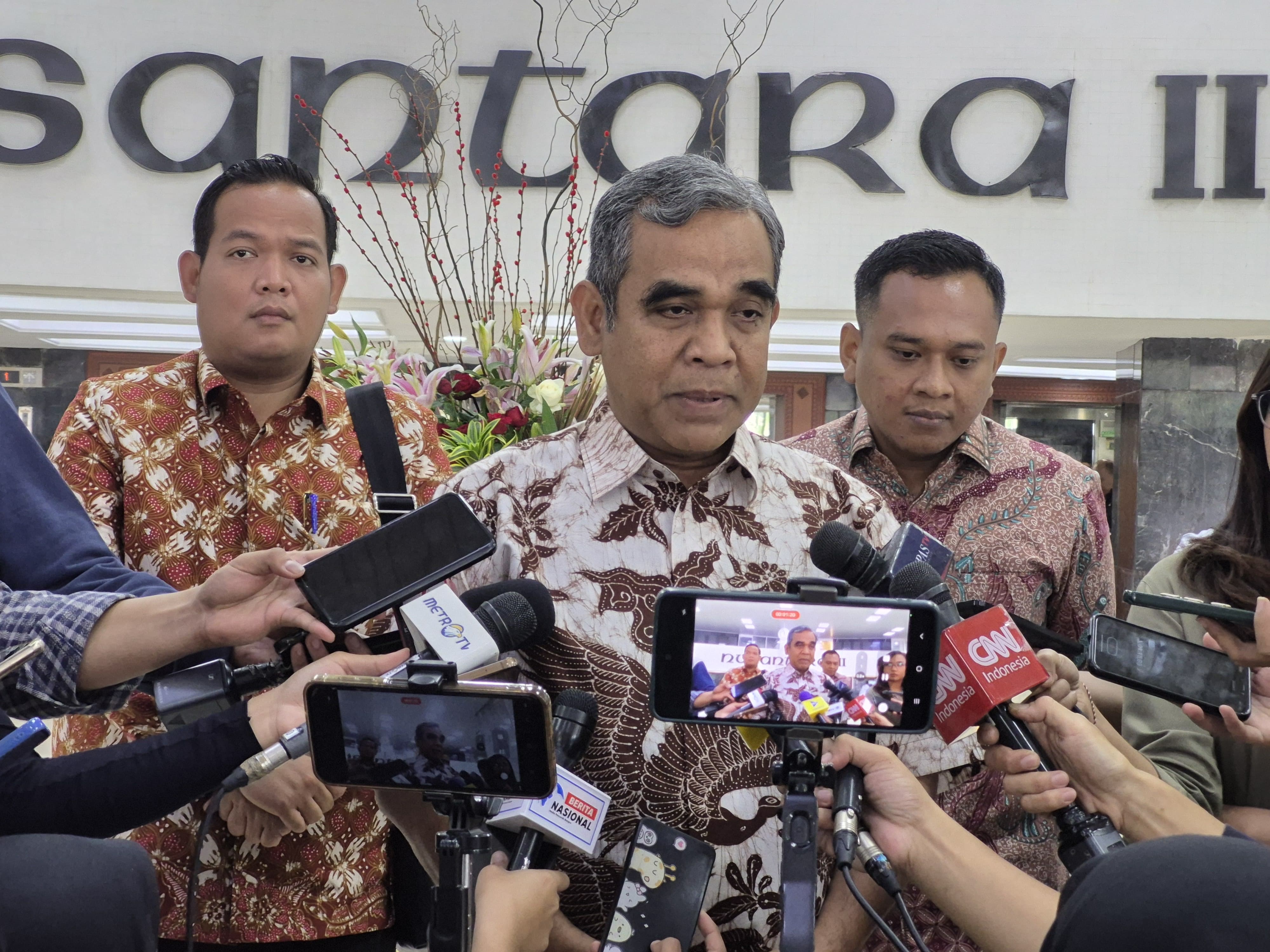 Ketua MPR RI Ahmad Muzani. (SinPo.id/Galuh Ratnatika)