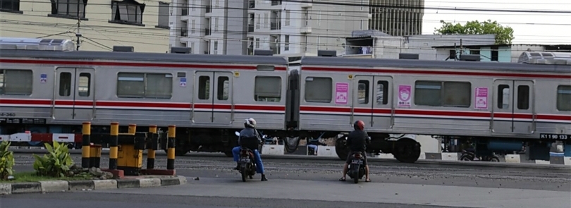 Ilustrasi jalur perlintasan kereta api (SinPo.id/ Dok. KAI)