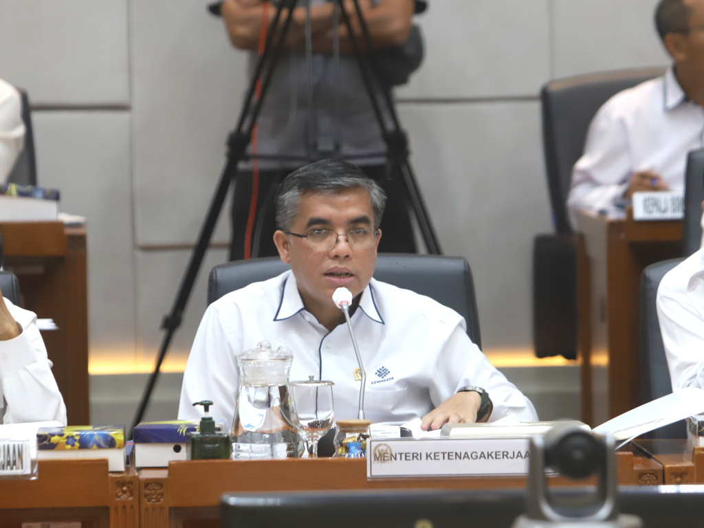 Menteri Ketenagakerjaan RI Yassierli. (SinPo.id/Ashar)