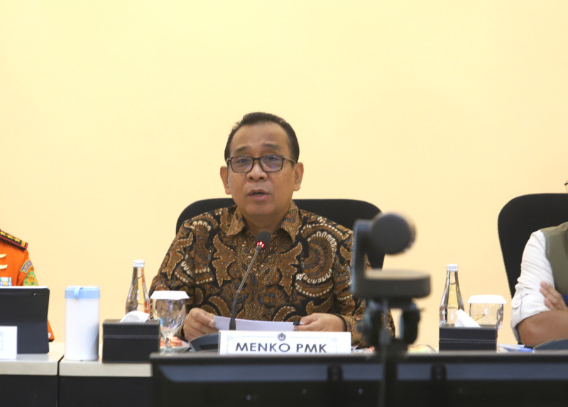Menko Bidang Pembangunan Manusia dan Kebudayaan RI Pratikno. (SinPo.id/Ashar)