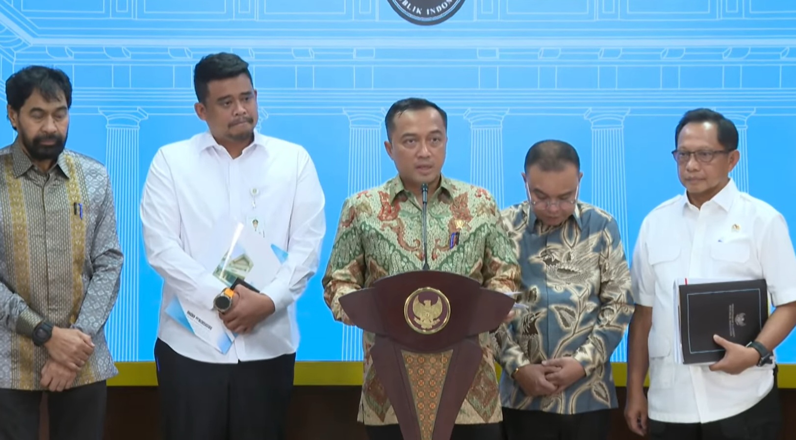 Pemerintah Putuskan Status Empat Pulau Masuk Wilayah Aceh (SinPo.id/Youtube Setpres)