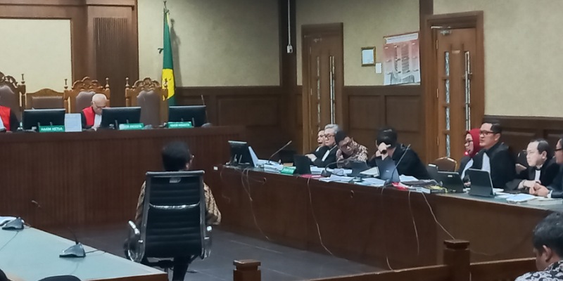 Suasana persidangan Hasto Kristiyanto (Sinpo.id)