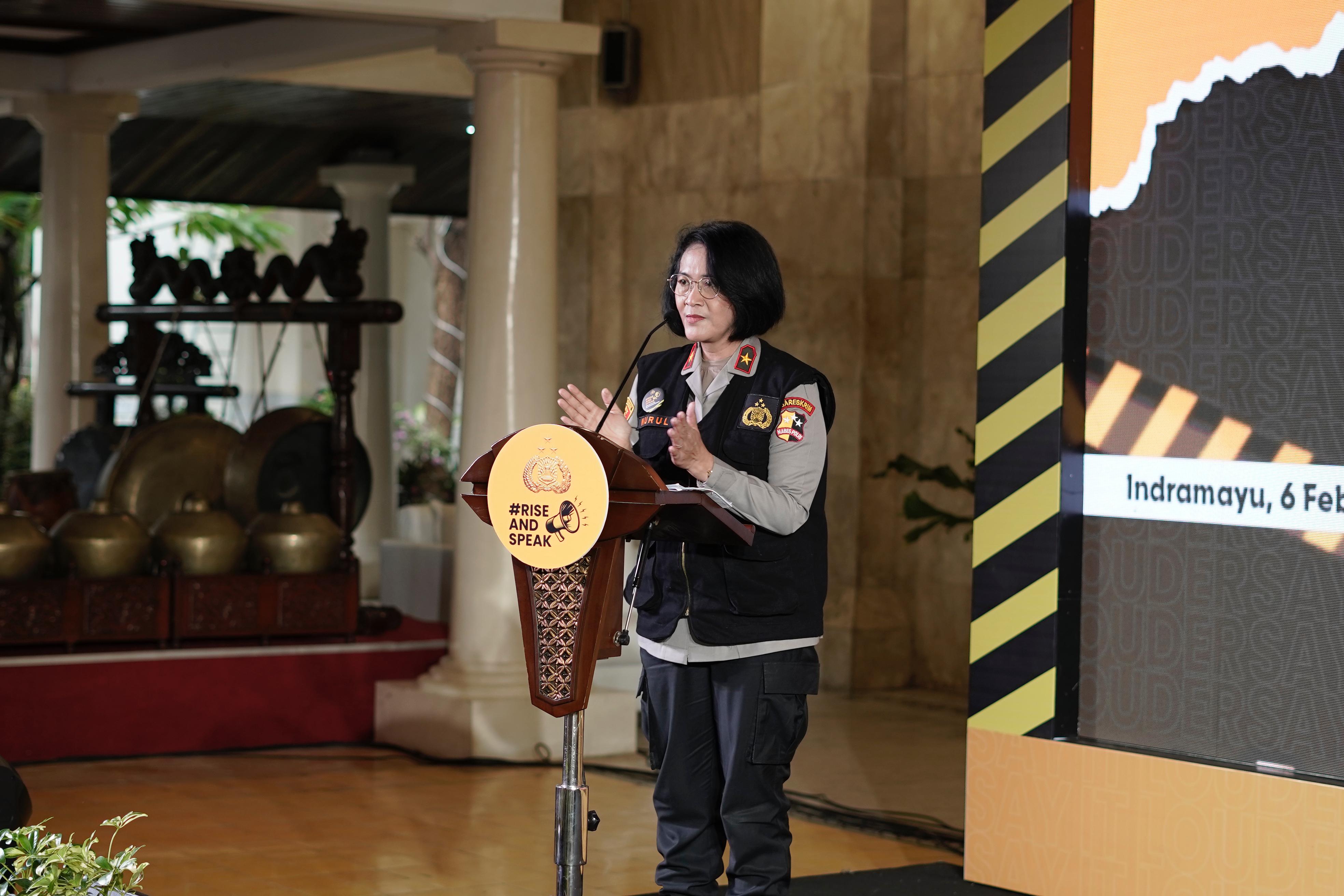 Direktur Tindak Pidana PPA dan PPO Bareskrim Polri, Brigjen Pol Nurul Azizah (SinPo.id/Dok.Polri)