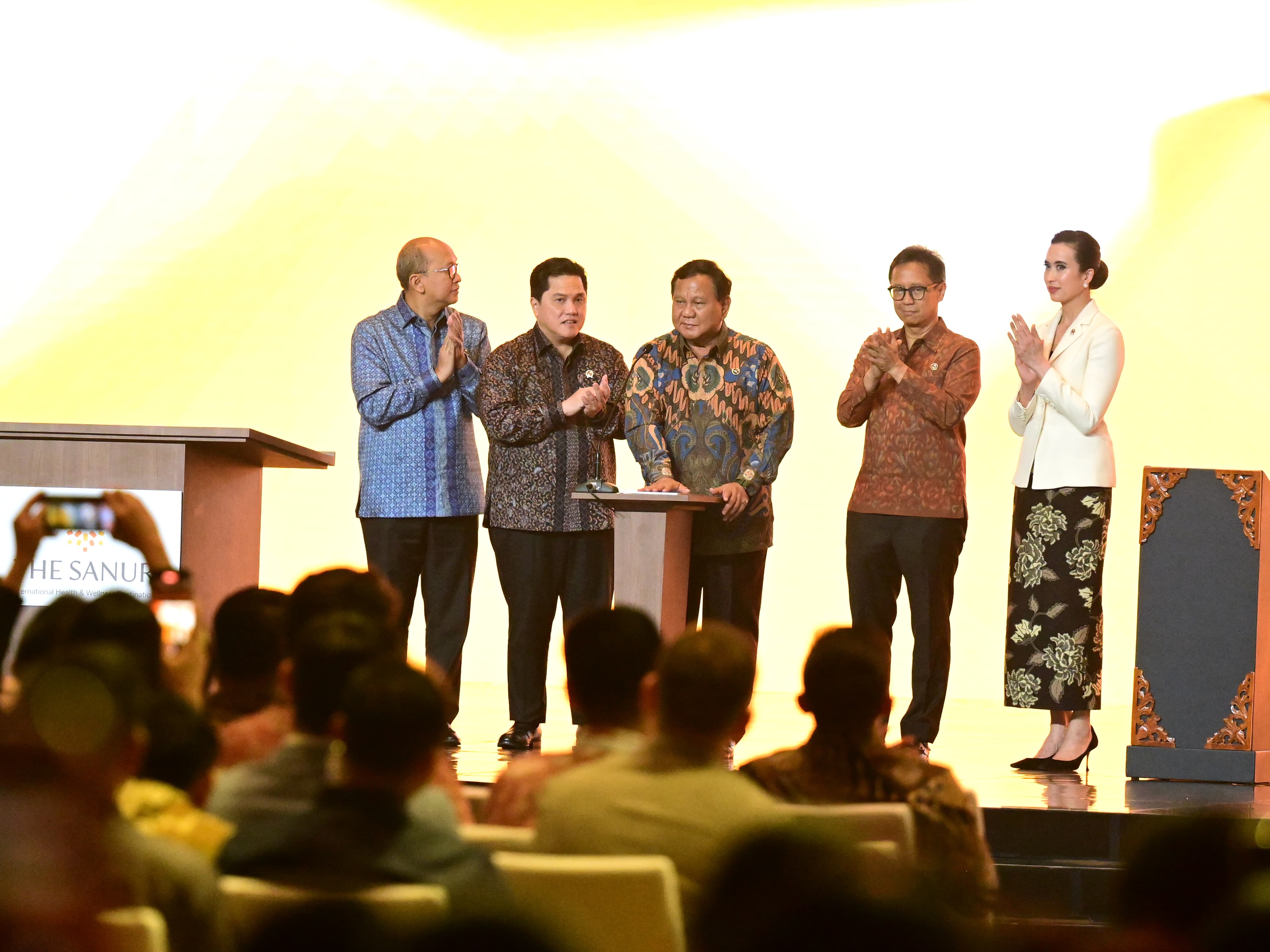 Presiden Prabowo Resmikan KEK Sanur dan Bali International Hospital (SinPo.id/Setpres)