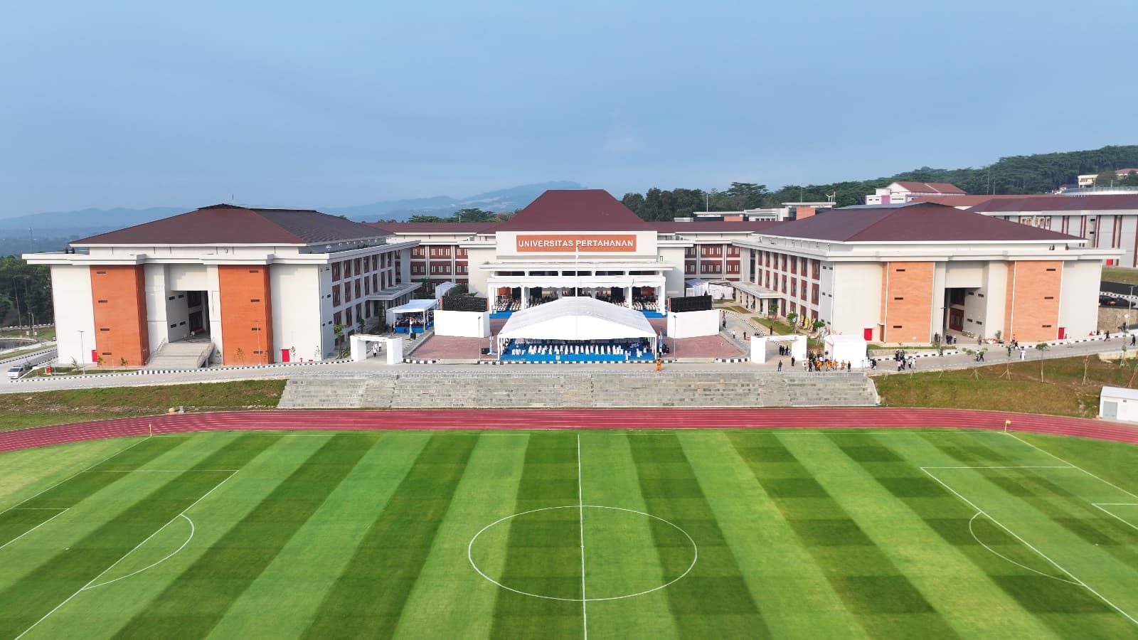 Kampus Bhinneka Tunggal Ika Universitas Pertahanan (SinPo.id/Setpres)