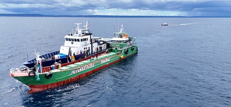 Ilustrasi KKP tangkap kapal ikan ilegal milik asing. (SinPo.id/dok. KKP)